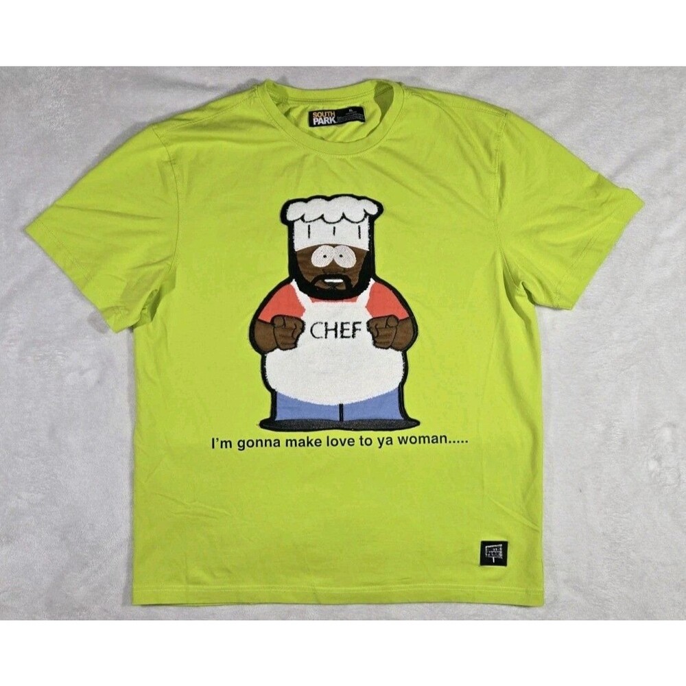 South Park Chef I'm Gonna Make Love To Ya Woman T Shirts Mens XL - Picture 2 of 13